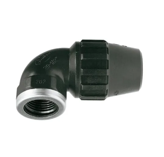 Codo 90<sup>º</sup> mixto rosca hembra PP - 40mm